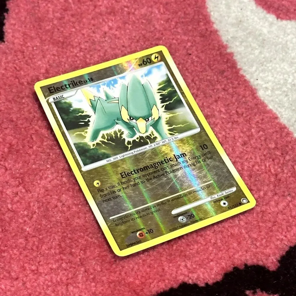 Electrike #81 – Pokémon Mysterious Treasures – As Pictured